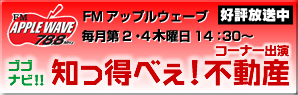 ゴゴナビ!! 知っ得べぇ！不動産